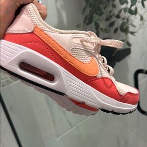 Nike Air Max Sneakers in Pink and Orange
